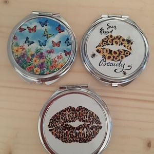Mirror Compact, Compact, Mirror, Travel Mirror, Hand Mirror