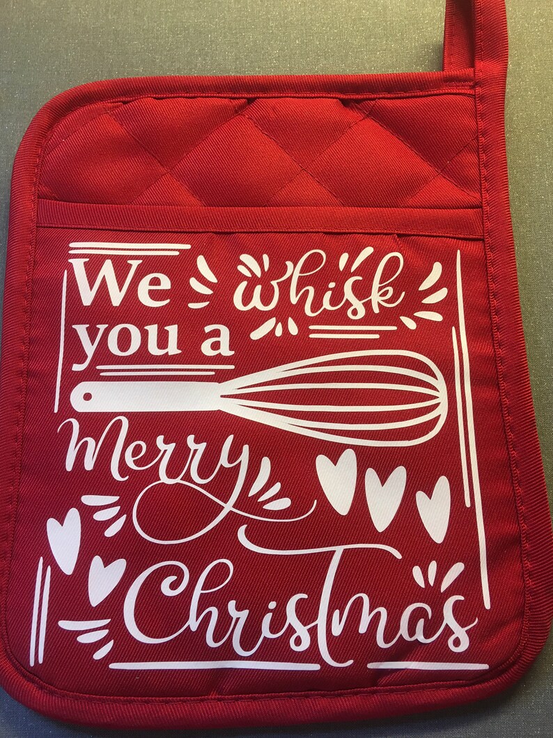 Pot Holder Pocket Pot Holder Pot Holders With Sayings Cute Etsy