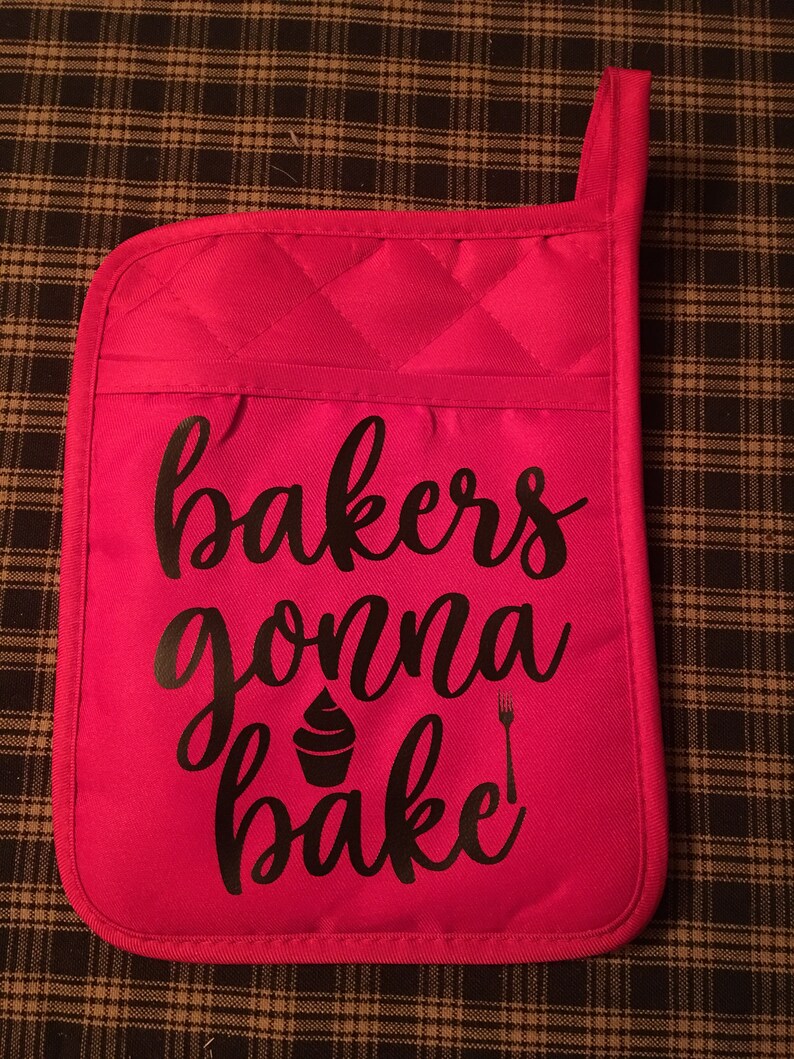 Pot Holder Pocket Pot Holder Pot Holders With Sayings Cute Etsy