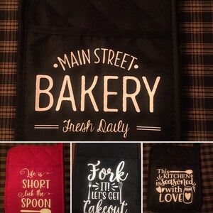 Pot Holder, Pocket Pot Holder, Pot Holders With Sayings