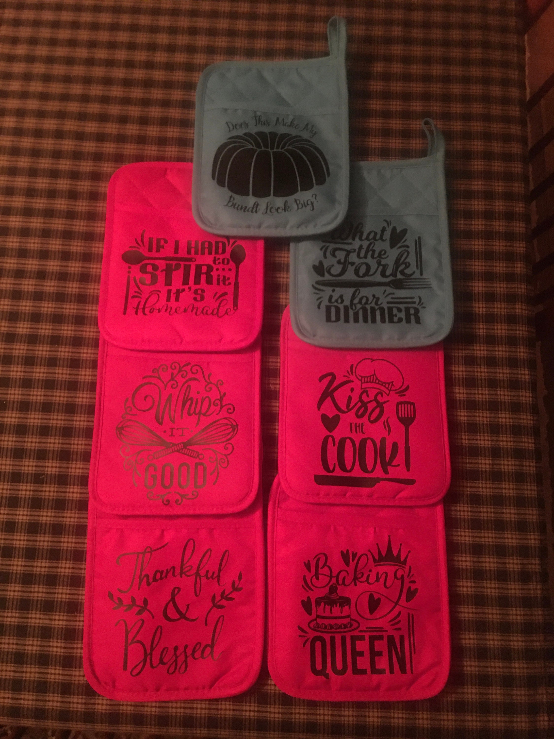 Pot Holder Pocket Pot Holder Pot Holders With Sayings Etsy