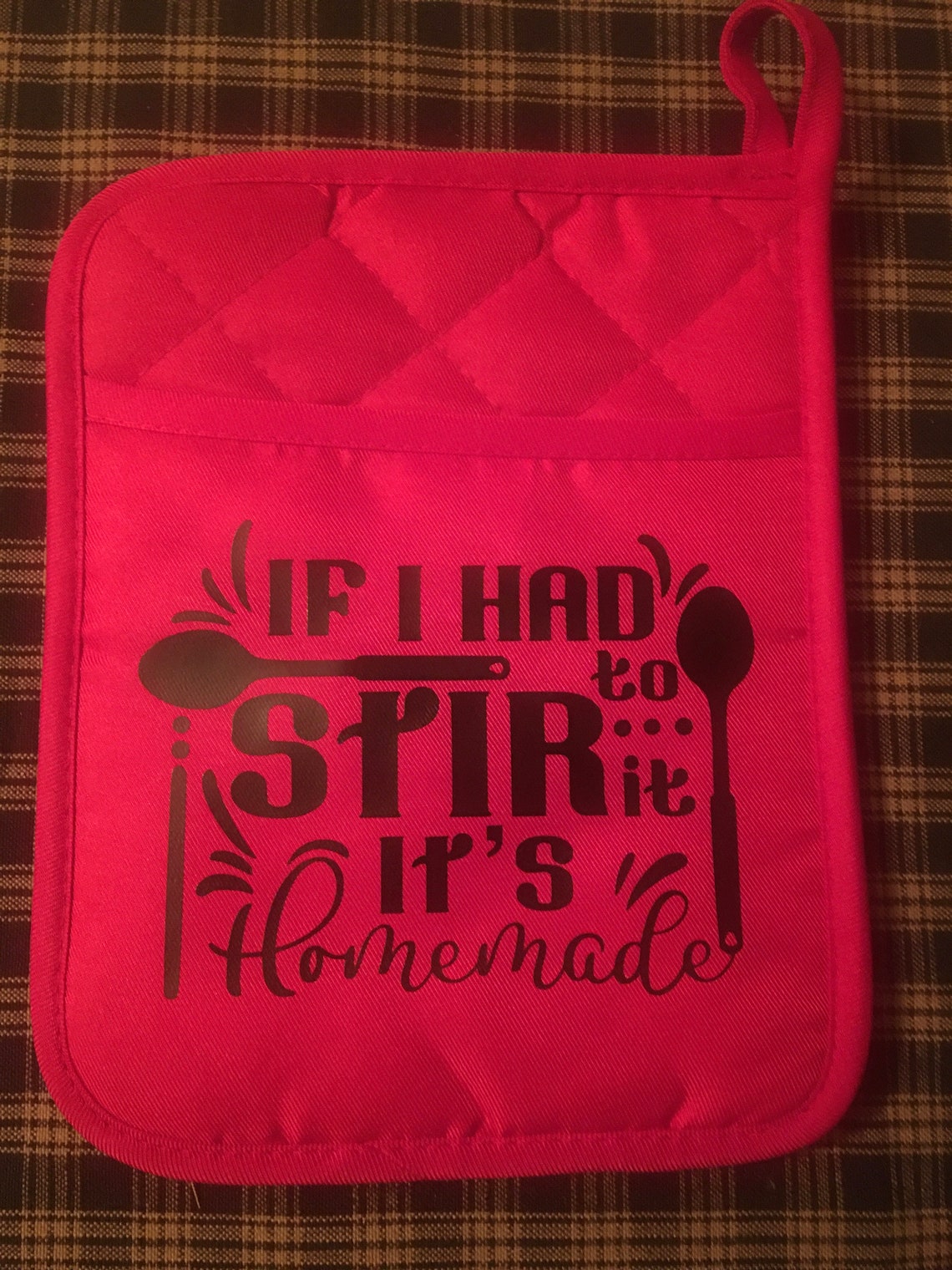 Pot Holder Pocket Pot Holder Pot Holders With Sayings Etsy