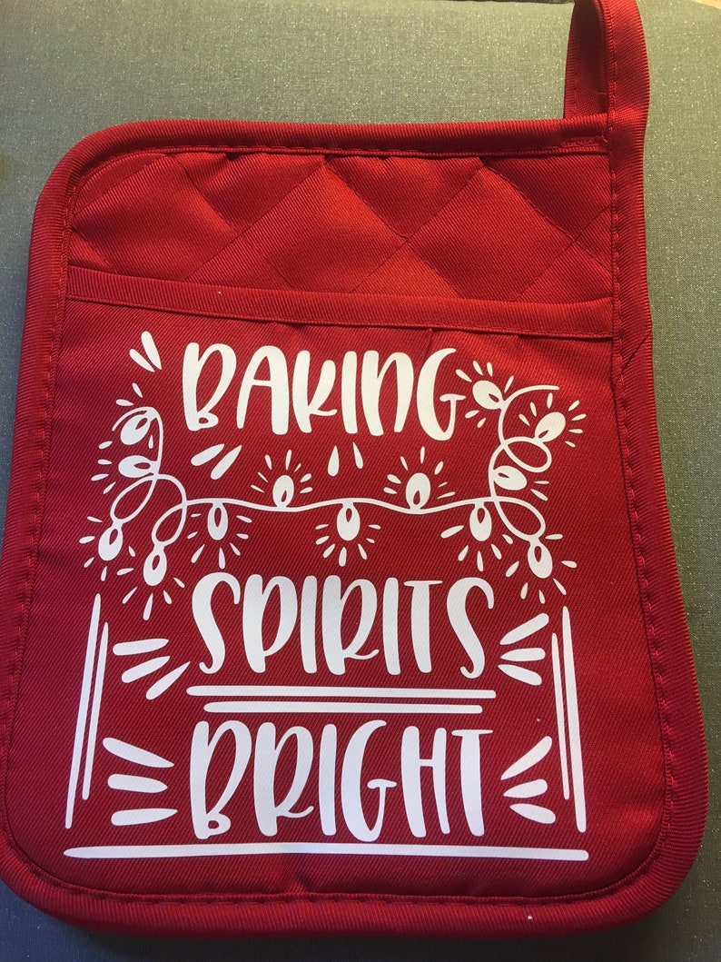 Pot Holder Pocket Pot Holder Pot Holders With Sayings Cute Etsy