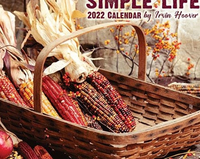 The Simple Life Calendar, 2022 Calendar, Wall Calendar, Calendar, the