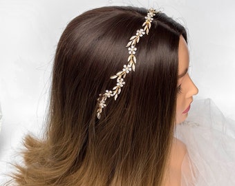 Wedding Hair Accessories 2024 Bridal Hair Accessories UK Gold Bridal Hair Piece Wedding Hair Jewellery Mother of the Bride Hair Accessories