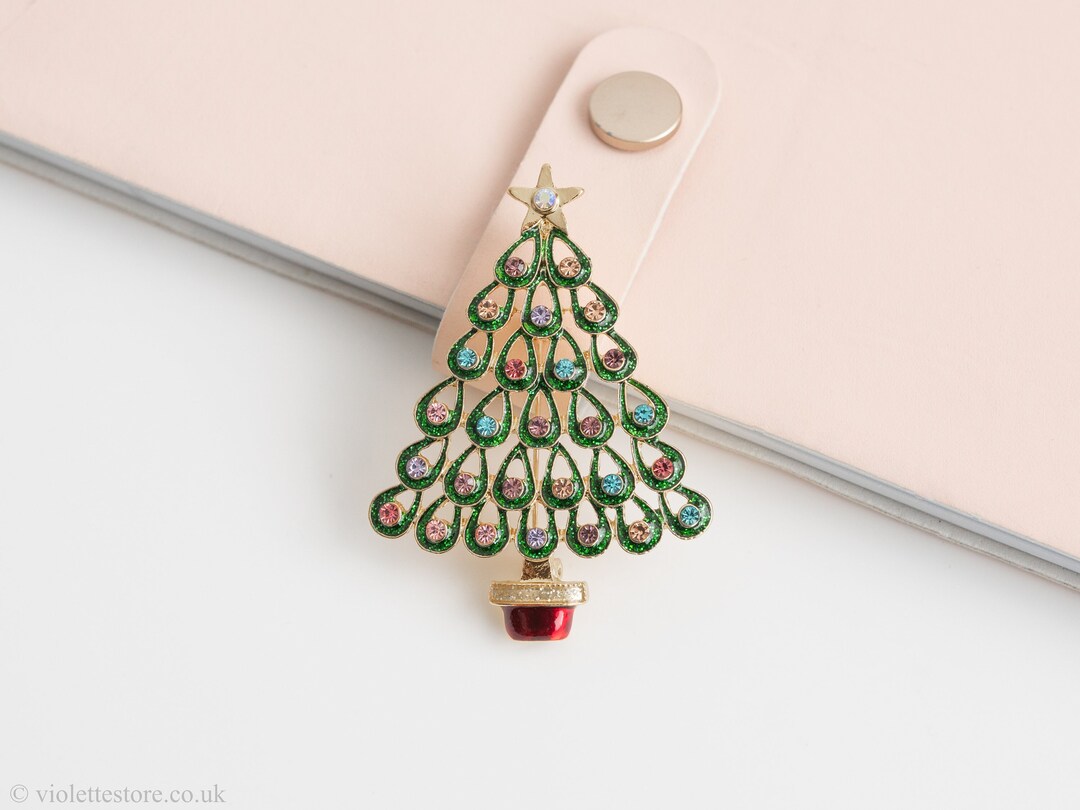 Broche sapin de Noël 2023 broches de Noël pour femme broche Etsy France
