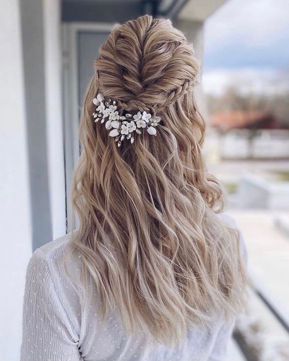 Bride Hair Accessories Wedding Hair Pin Bridal Hair Piece - Etsy