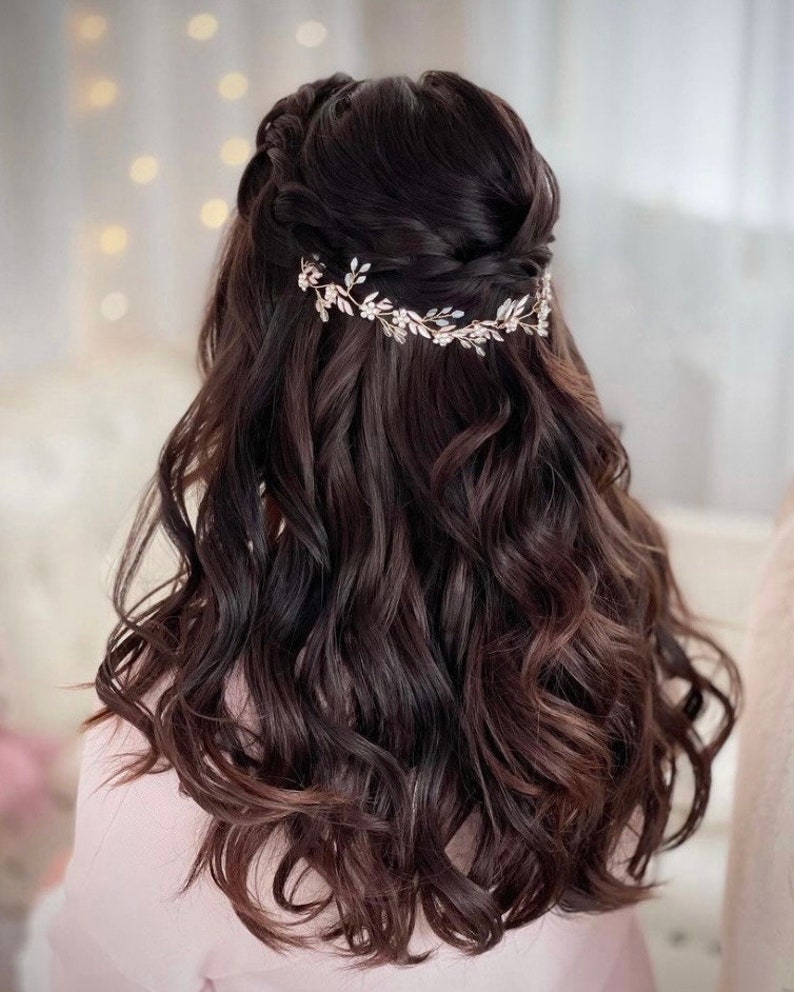 Bridal Hair Vine, Mother of the bride hair accessories, Hair Accessory For Brides, Bridesmaid Hair Piece,Bridal Hair Accessory image 2