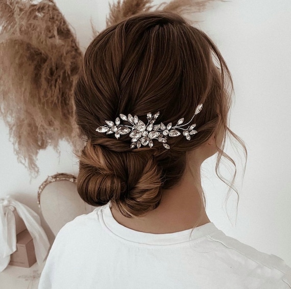 Peigne de mariee Accessoires de cheveux de mariage Accessoires de cheveux de mariee Accessoire de cheveux de mariage Accessoires de cheveux pour la mere de la mariee Etsy Canada