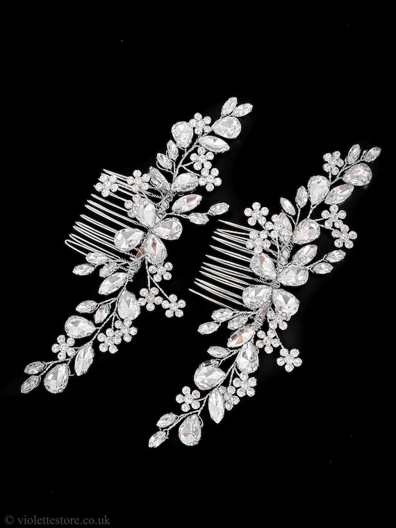 bridal Elegant Silver and White Hair Comb Amazon.com : Casdre Pearl Bride Wedding Hair Comb Silver  main image 4