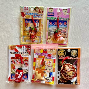 Osaka Street Food - Kewpie QP Plush Charm Strap