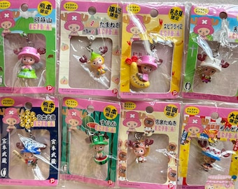 One Piece Chopper Kawaii Vintage Gotochi Charm Keychain