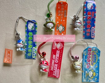 Kitty Vintage Gotochi - Fish Charm Phone Strap