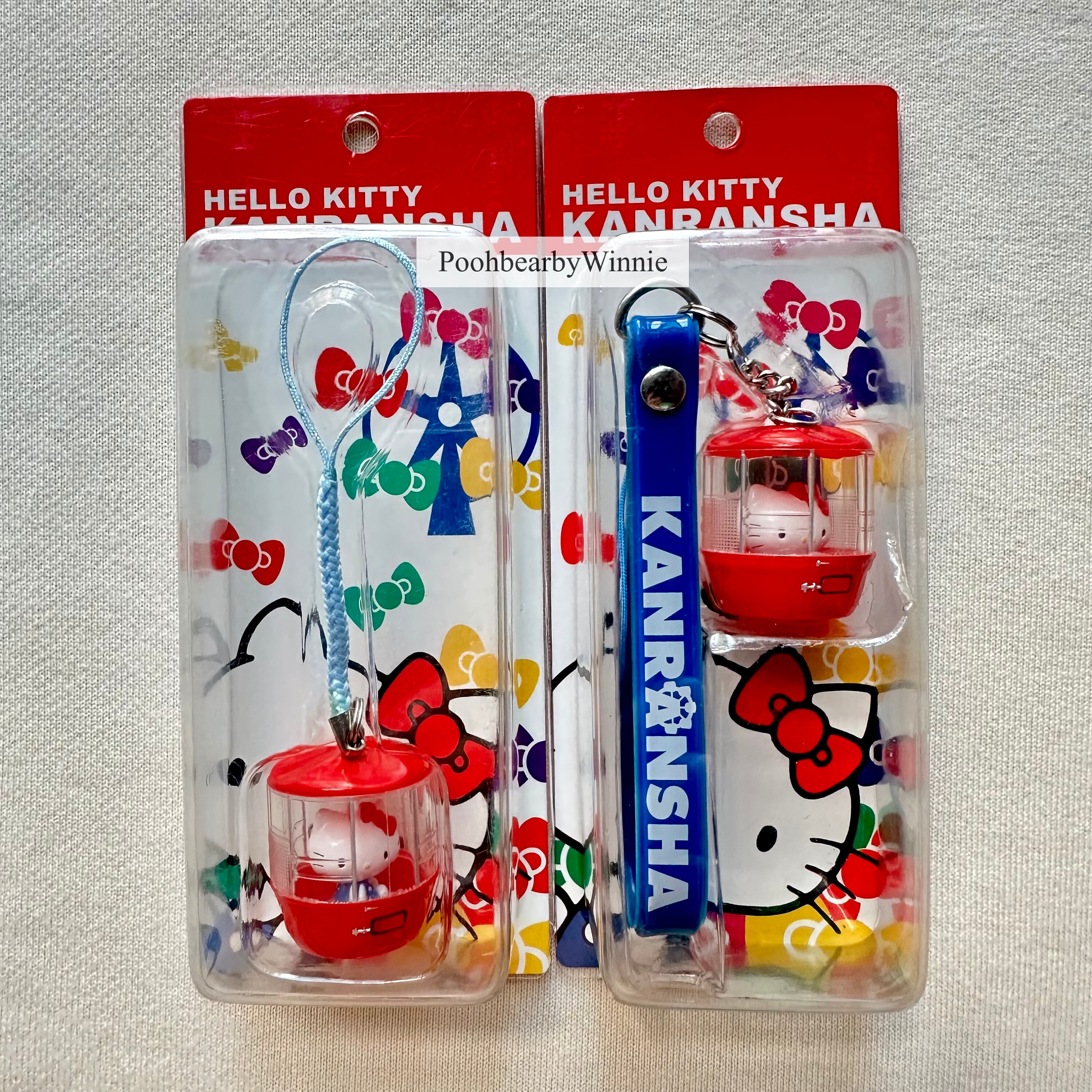 Hello Kitty GOTOCHI New Zealand ストラップ Hello Kitty Vintage 2009 Gotochi - Ferris Wheel Capsule Charm