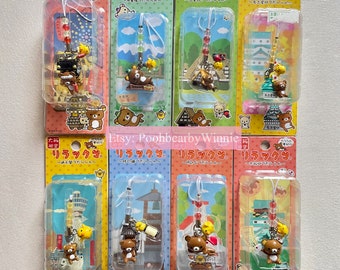 Rilakkuma Vintage Gotochi - Building Monuments Charm Phone Strap (box version)