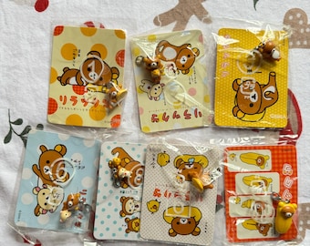 Rilakkuma Relax Series Mini Charm Keychains