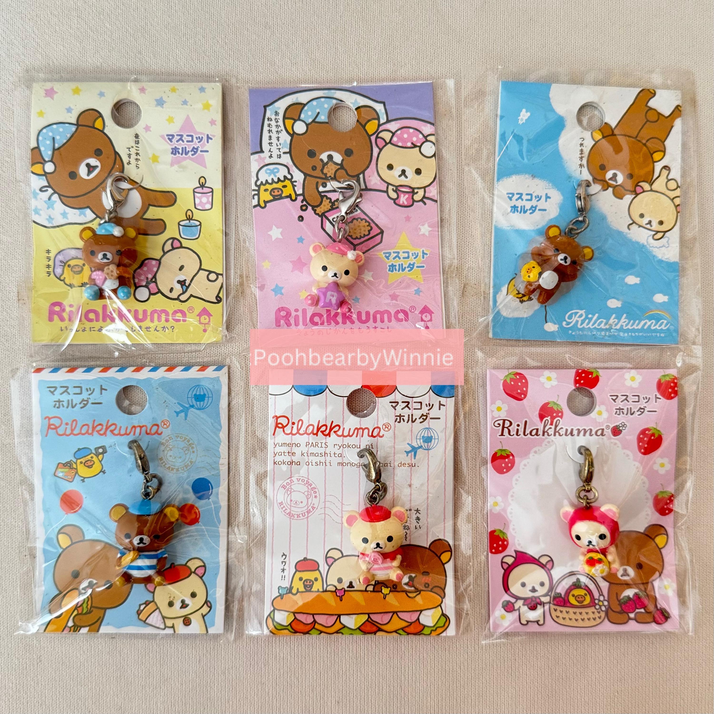 Rilakkuma Characters Mini Charm Trinket Keychain - Etsy