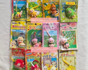 Correa con dije de frutas deliciosas de Kewpie QP Vintage Gotochi