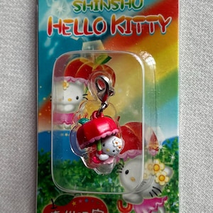 Gotochi Kitty Keychain - Etsy