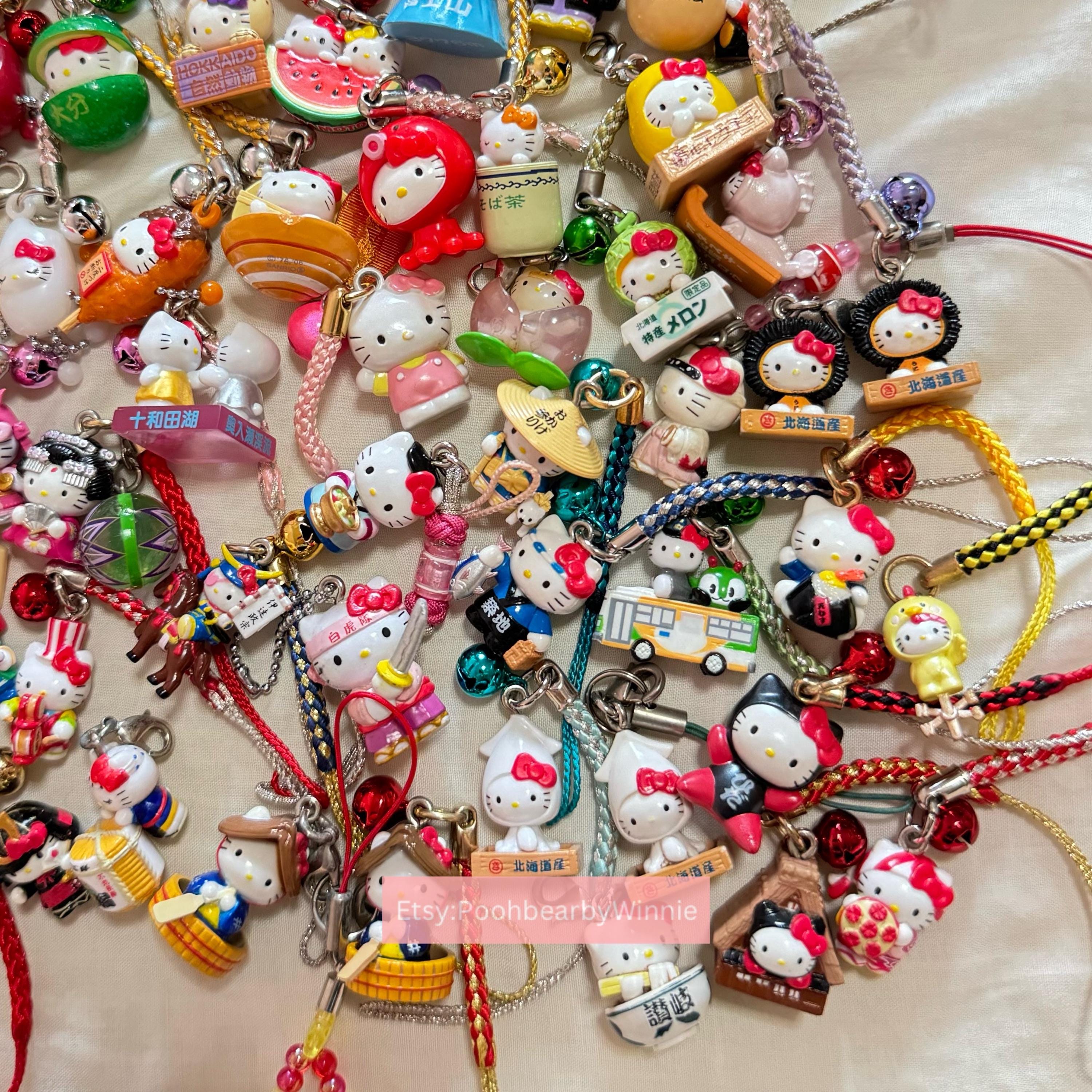 Hello Kitty Vintage Gotochi Random Design Trinket Charm Straps - Etsy