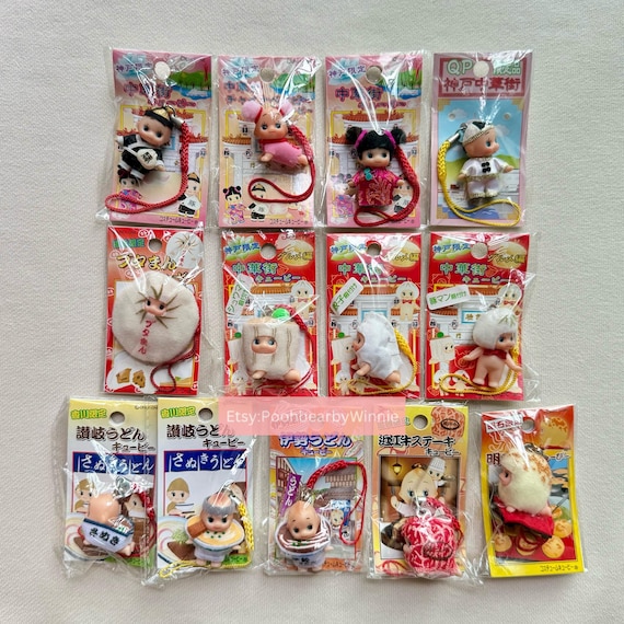 Japan Food and Chinatown - Kewpie QP Gotochi Plush Charm Strap - Etsy