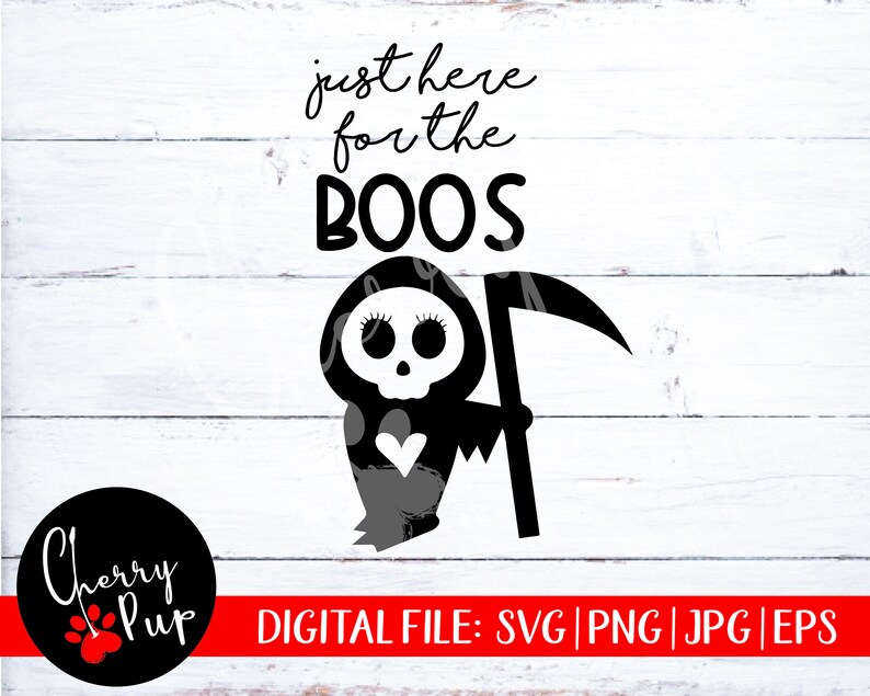 Download Just Here For The Boos SVG Funny Wine Glass Tumbler Design | Etsy