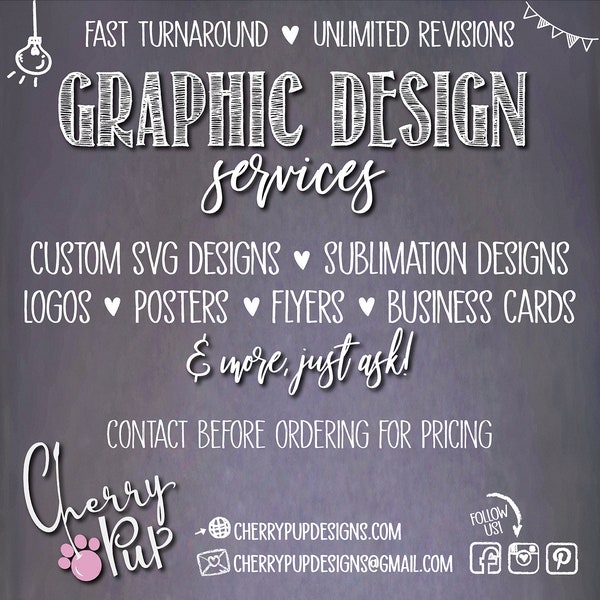 Custom Graphic Design Service, Professional Graphic Designer, Custom Logo, Flyers, Business Cards, Branding And Web Banner Design, SVG Files