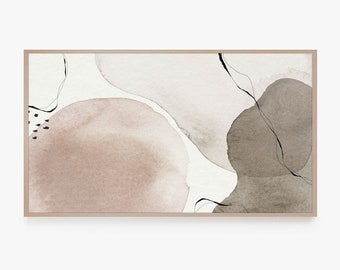 Samsung Frame TV Art | Abstract Art | Watercolor Paintig for Frame TV | Modern Contemporary Art | Instant Download