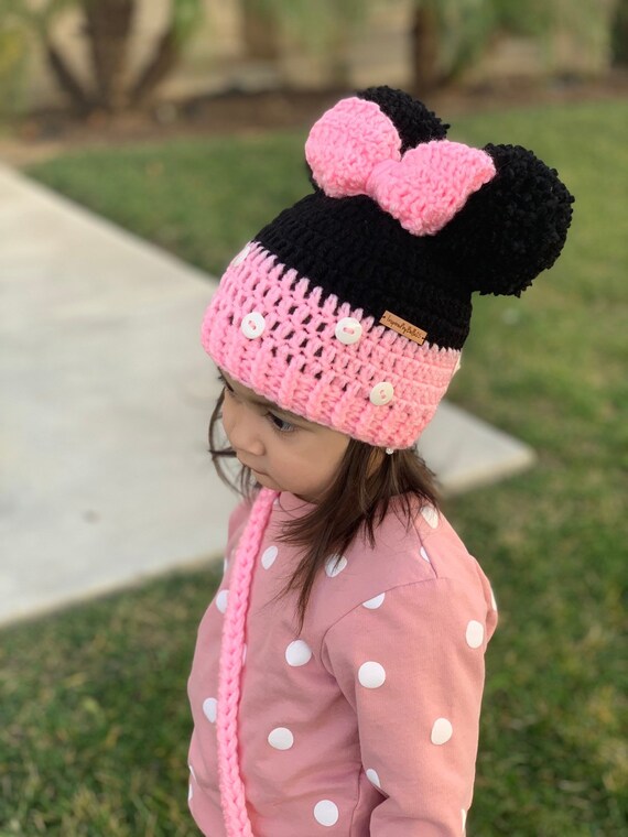 Bob's Burgers Louise Belcher Inspired Crochet Hat Pattern 