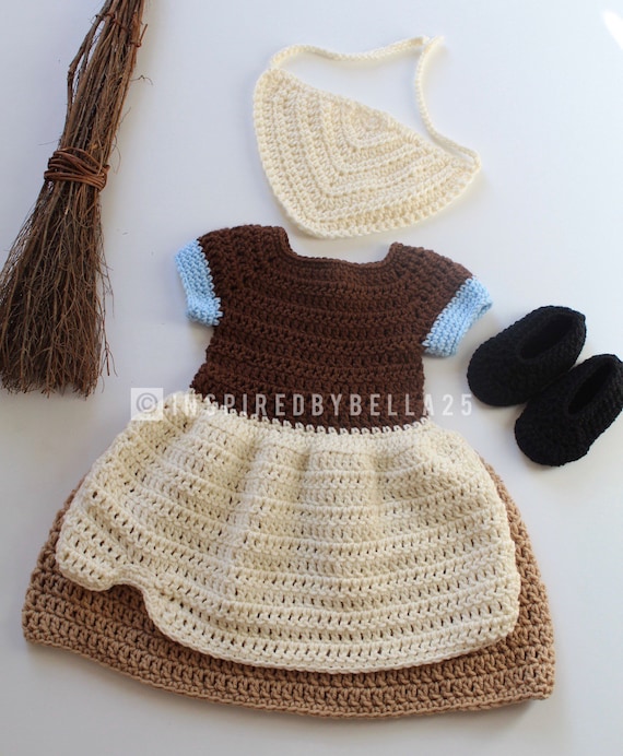 Princesa Cenicienta Vestido De Cenicienta A Crochet Bebe Vestidos