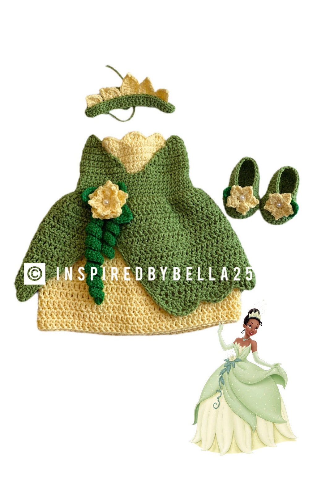 Princess Tiana, Disney the Movie Princess Tiana Baby Outfit