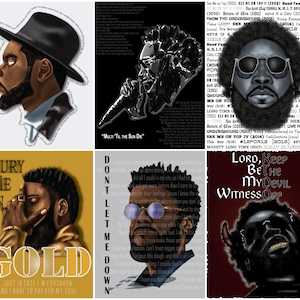 Big KRIT Poster Series - 25% Off, FREE shipping!