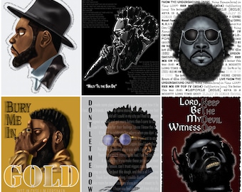 Big KRIT Poster Series - 25% Off, FREE shipping!