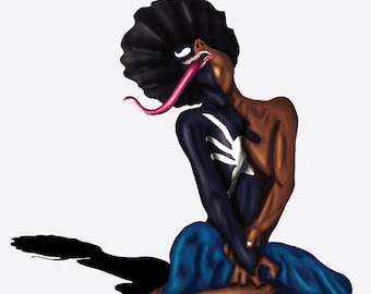 Black Woman Venom