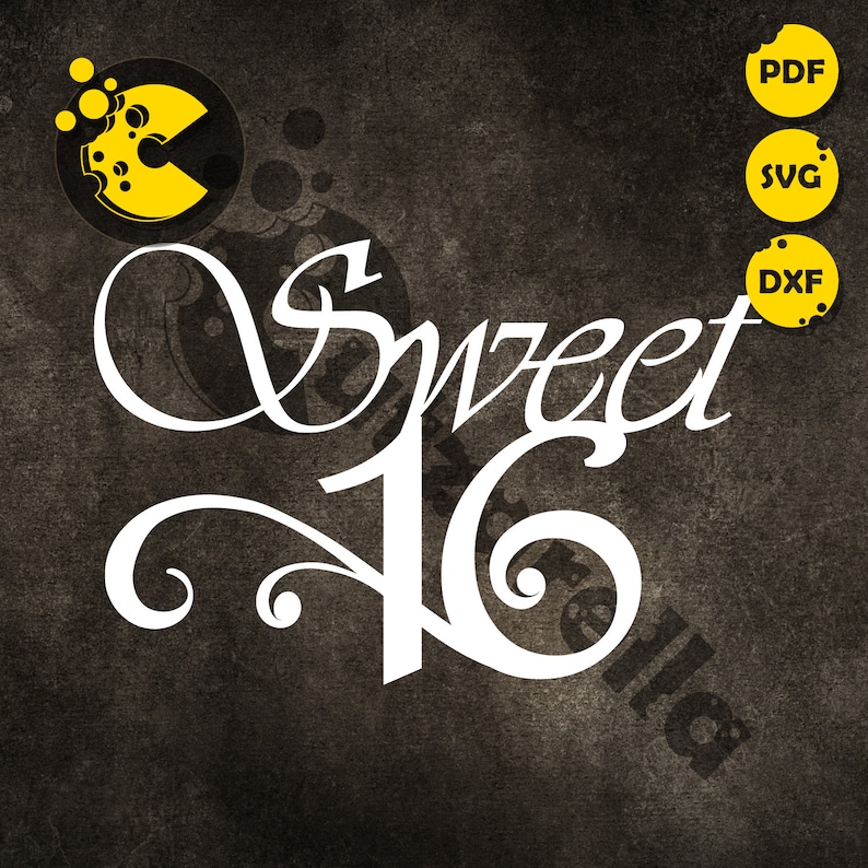 Free Free 279 My Sweet Sixteen Svg SVG PNG EPS DXF File