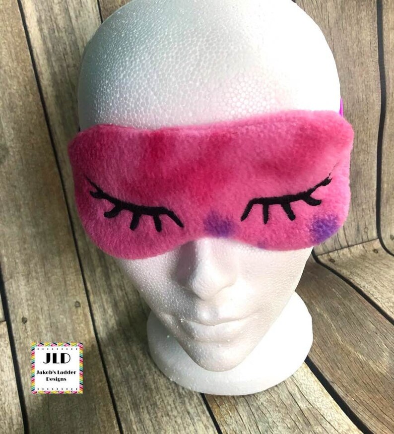ITH Sleep Mask Embroidery Design in two sizes digital Etsy