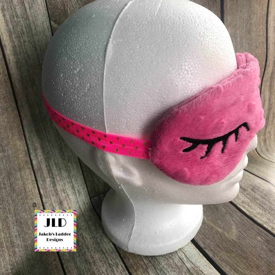 ITH Sleep Mask Embroidery Design in Two Sizes Digital Etsy UK