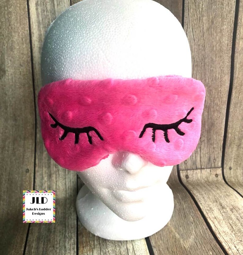 ITH Sleep Mask Embroidery Design in Two Sizes Digital Etsy UK