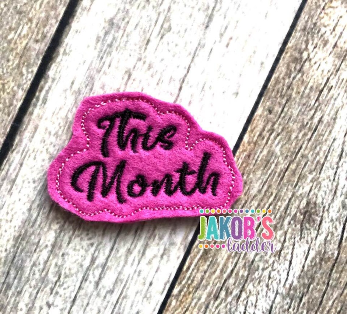 This month embroidery design digital download for embroidery  etsy This month embroidery design digital download for embroidery  etsy