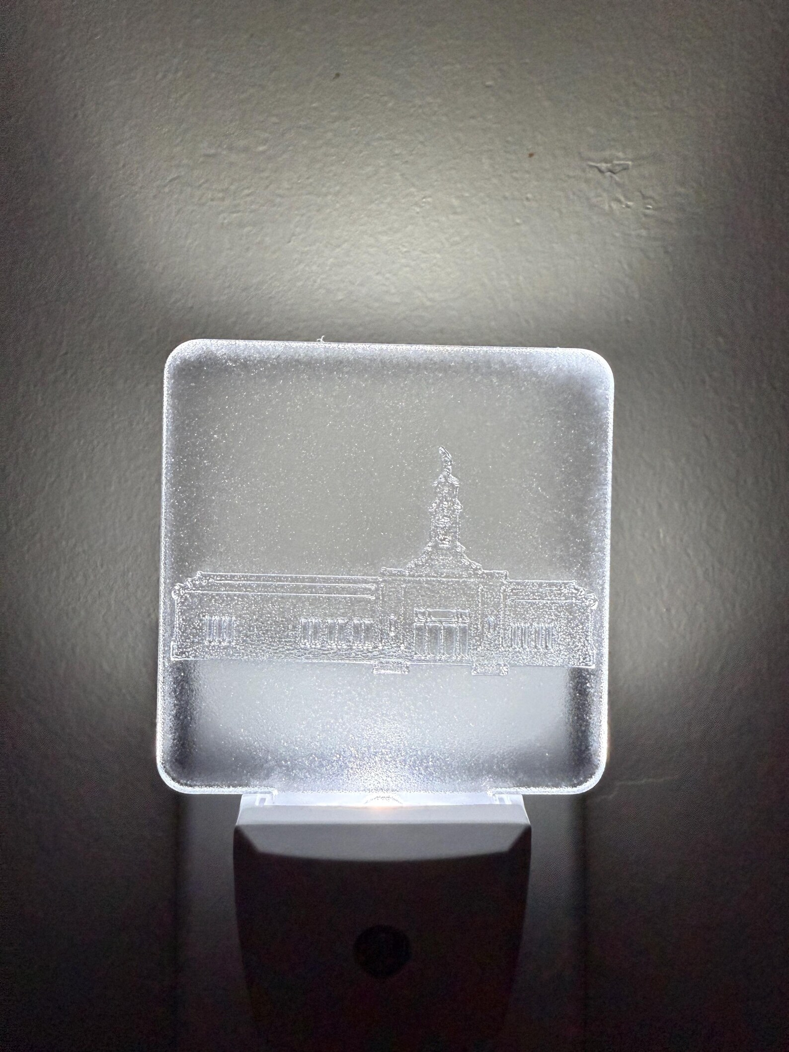 Laser Engraved LED Temple Night Light - Etsy
