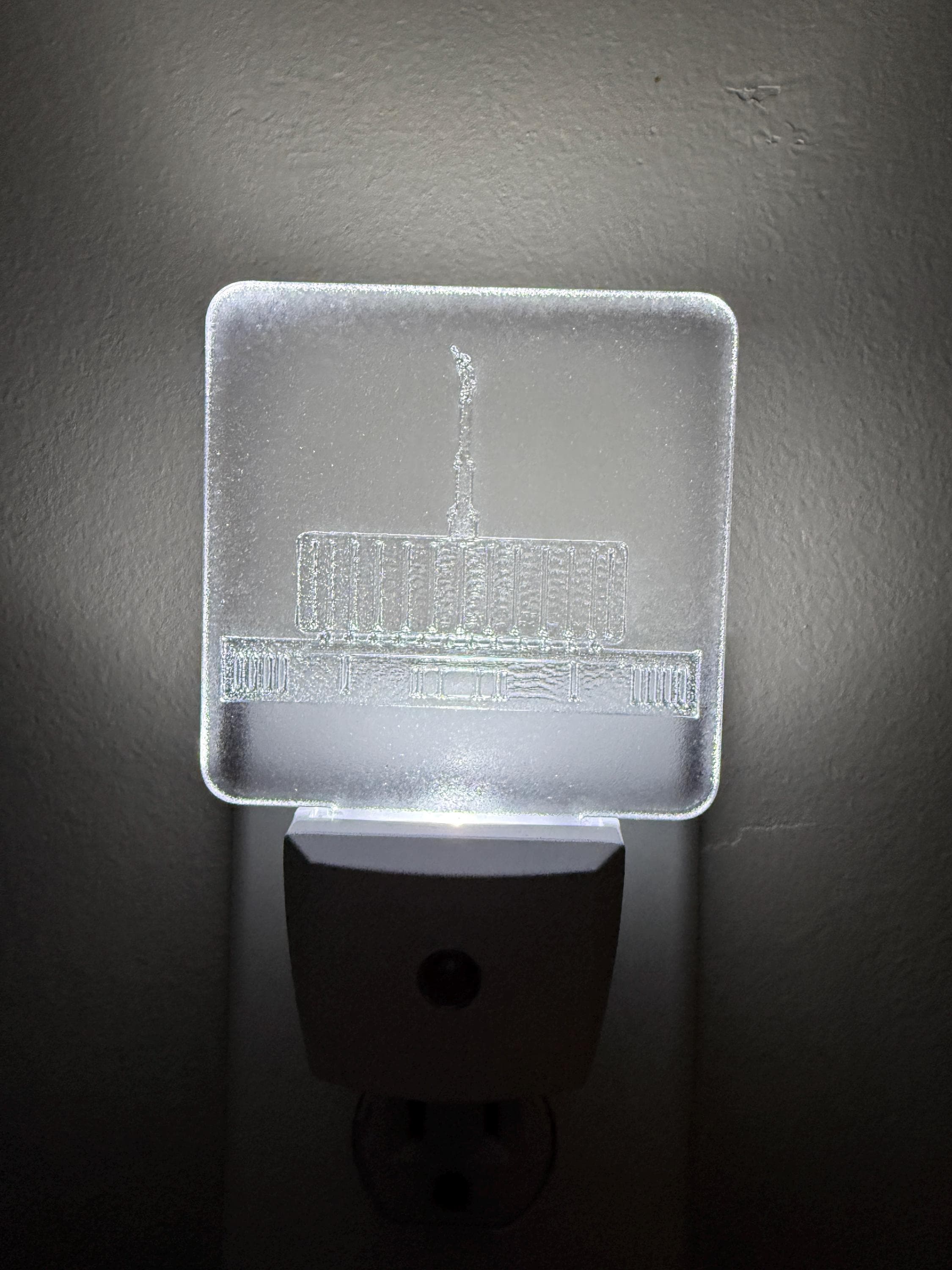 Laser Engraved LED Temple Night Light - Etsy