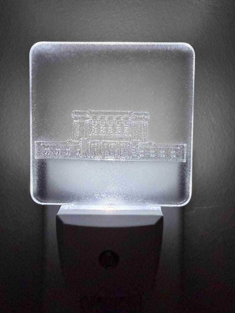 Laser Engraved LED Temple Night Light - Etsy