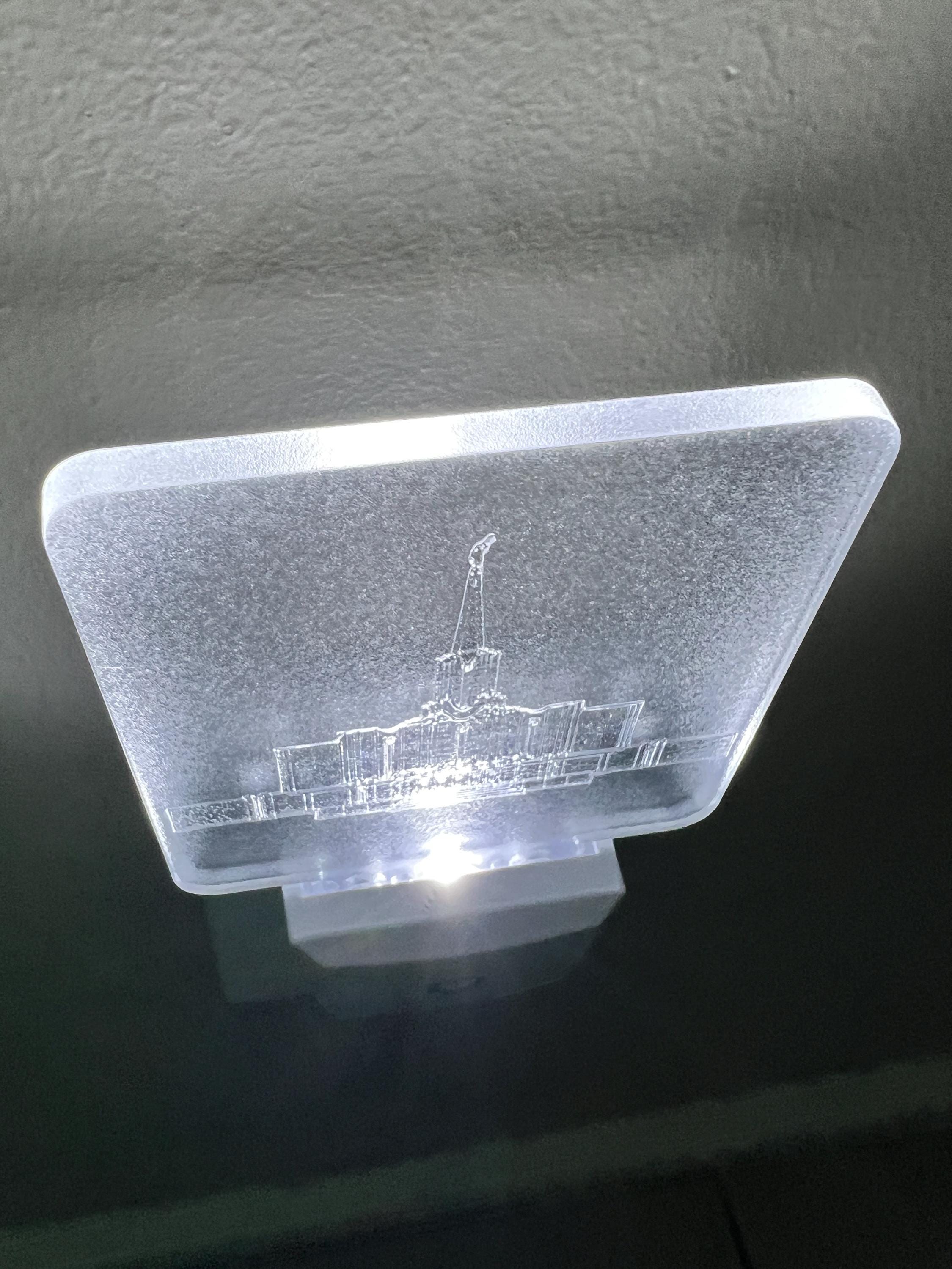 Laser Engraved LED Temple Night Light - Etsy
