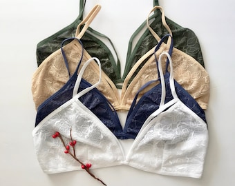 strappy caged bralette