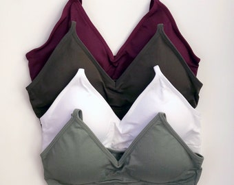 soft cotton bralette