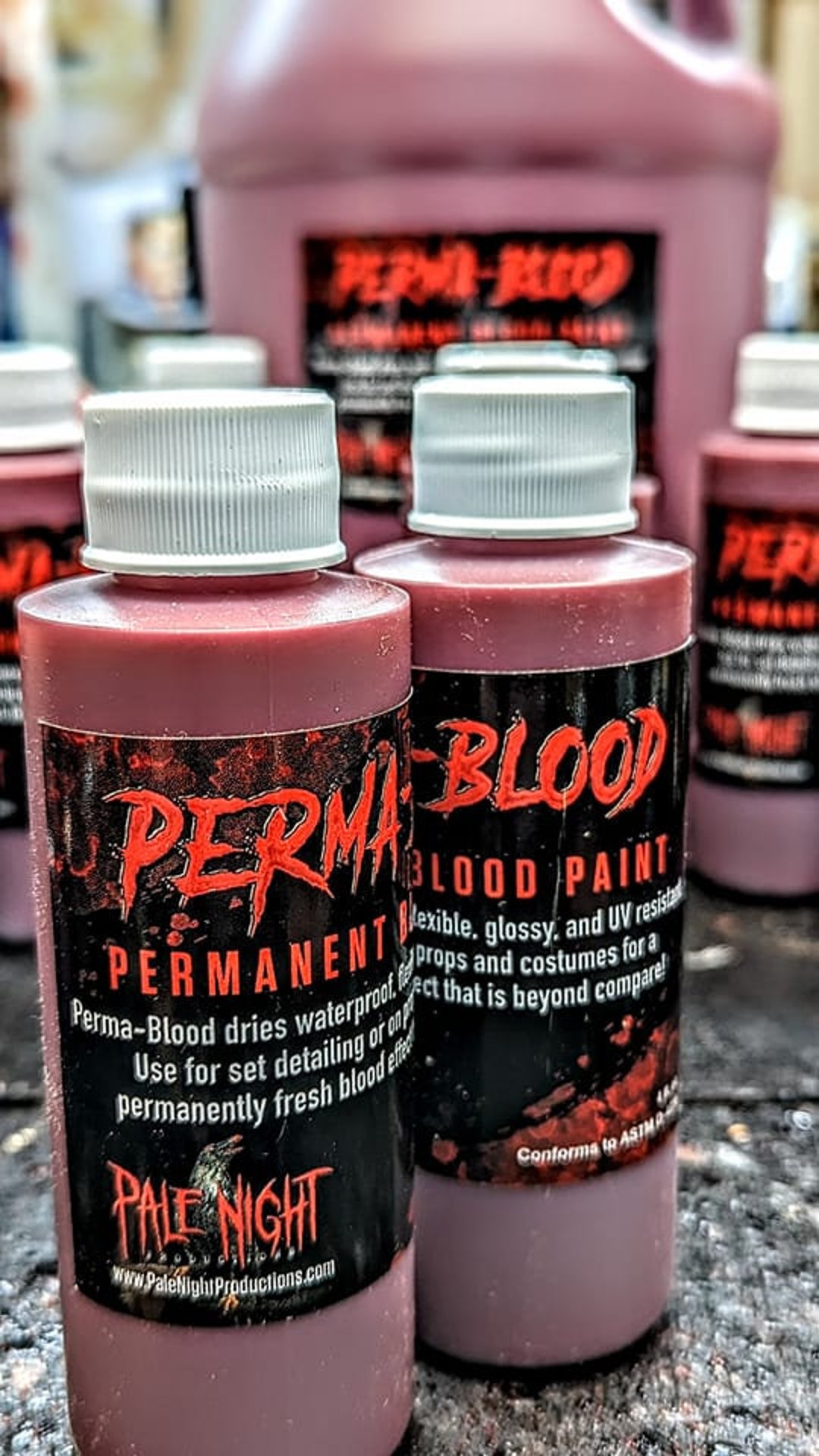 希少 マリオ・ソレンティ Draw Blood for Proof 32 OUNCE Permablood **special Effects Blood** - Etsy