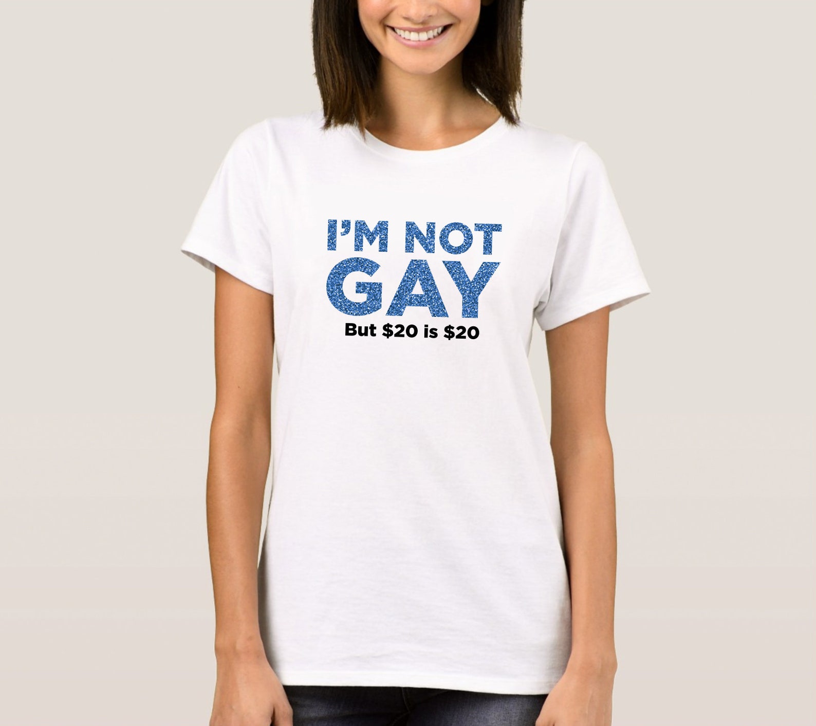 not gay shirt meme
