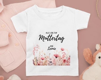 personalisiertes Geschenk zu Muttertag, erster Muttertag, Beste Mama, Nachhaltige T-Shirts, 100% Biobaumwolle, Nachhaltig Fair Kleidung