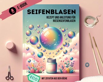 Spielidee Kinder | Seifenblasen | Kindergeburtstag Spiel | Gastgeschenk| Kitaabschied Spiele Bastelideen Digitaler Download