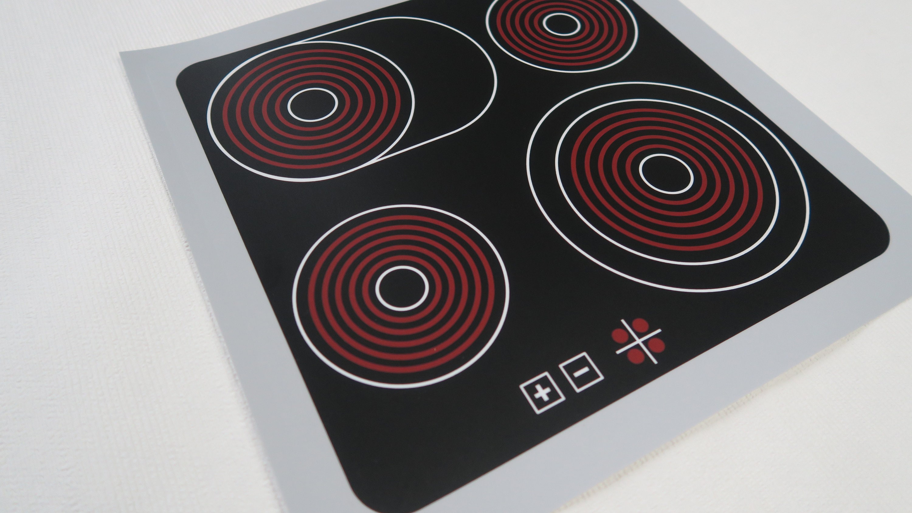 Rutschfeste Herdschutzmatte Für Induktionsherde - Hitzebeständig 52x78 Cm